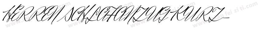 HERREN SCHLAFANZUG KURZ字体转换